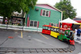 Toy trains still in use, Strawberry Festival, Long Grove