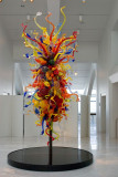 A splash of color within the white walls, Milwaukee Art Museum