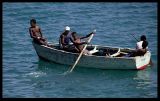 Local ferry!  Boys in Mindelo harbour - Sao Vicente, Cap Verde 2004