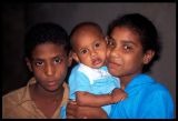 Family in Abu Simbel - Egypt 1993