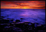 Sunset near Västrevet 1987