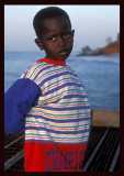 Boy waiting for fishermen - Bakau
