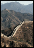 The Great Wall of Cina - stretching over 6,352 km (3,948 miles) from Shanhai Pass in the east to Lop Nur in the west