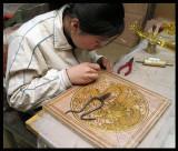 Cloisonnč - making the details takes very long time