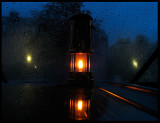 Rainy dag inside my boat - Mariestad Sweden 2004