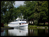 Old ship Sandön in Gota Canal - Sweden 2004