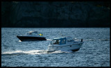 Nimbus boats (33 Nova & 28 DC) outside Marstrand - Sweden 2004