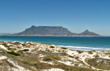 Table Mountain from Dolfin Beach