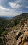 Wildrose Canyon from Wildrose Peak Trail