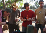 Jason & Rogers bday picnic: spider watching