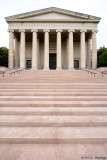 Steps to the gallery