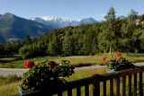 The Alps - views from our house