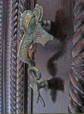 Bronze dolphin doorknocker  .. 2716