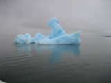 icebergs from san rafael glacier, chile