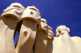 Casa Mila Chimneys