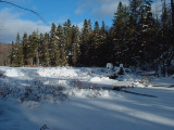 Beaver dam, Hautes- Laurentides, Qubec, Canada