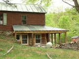 More work on the old house in 2007