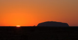 Uluru and the rising sun