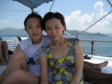 on boat