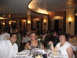 Toasting our first night on the Royal Caribbean Cruise.JPG