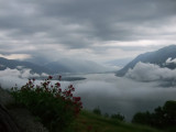 Atmospheric view from Brissago TI