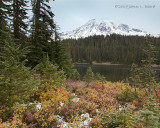 Mount Rainier, Fall Morning