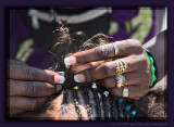 Braiding Cornrows