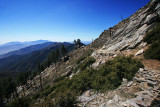 Trail Carved in the Hillside