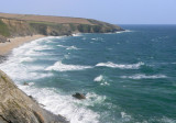 Porthbeor beach from south