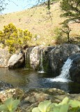 waterfall and swimming pool above Ashness