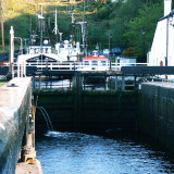 the exit lock to the sea at Crinan