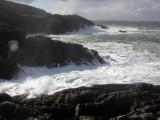 Sea trying to do a bit of erosion, Rubha Ruadh