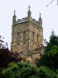 tower of Great Malvern Priory