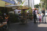 street cafe in Nahariyya
