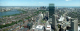 Prudential Tower Boston, view east