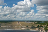 Approaching the Maun Airport