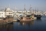 Hammamet Harbor with Pirate Ships