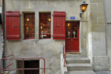 Door in Genevas old town
