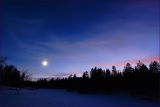 Moonrise over Beartrap Meadow