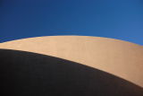 Shadow and the deep blue sky