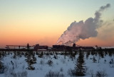 Factory in Winter