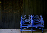 Wicker Bench