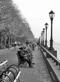 The Benches At Battery Park
