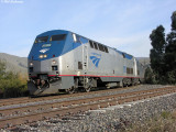 Amtrak #118 in Shamu colors