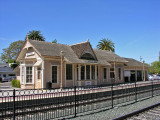 Menlo Park depot and REA building