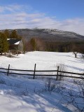 Farm below Monadnock-Winter