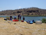 Day 7 all the equipment out of the boats.JPG