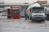 Wet day on Emirates Road.JPG