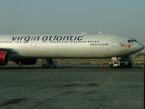 1708 12th March 07 Virgin Atlantic A340-600 at Sharjah Airport.JPG