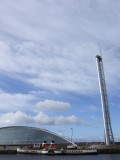 Glasgow Science Centre and Waverley Steamer.JPG